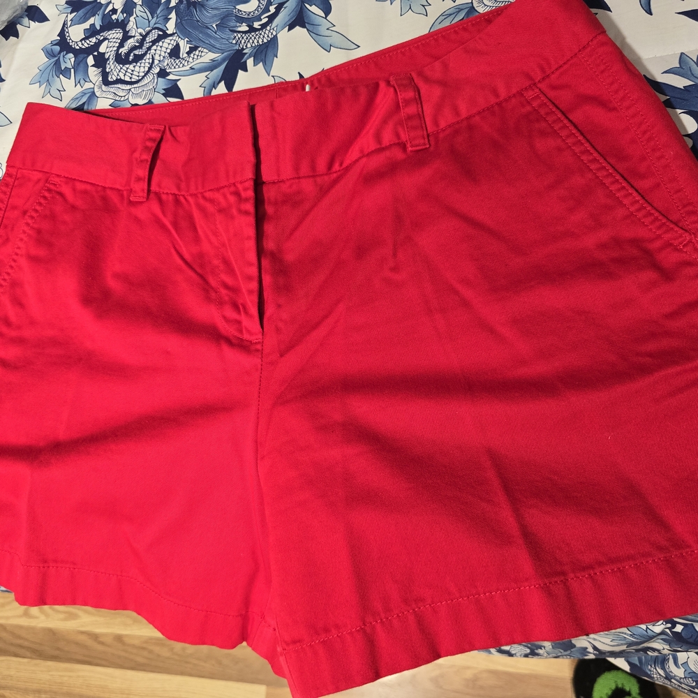 Women's Red Shorts